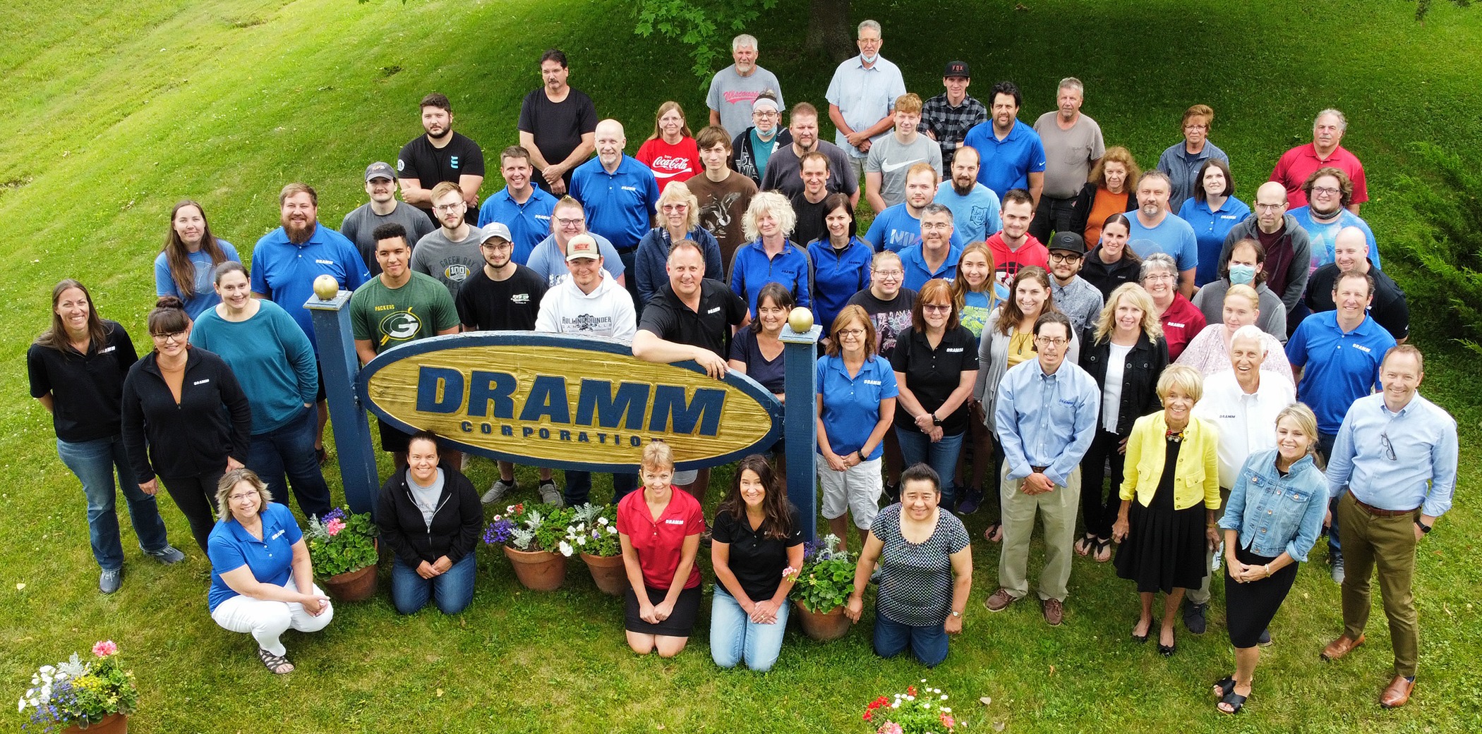 - A 621 sq. ft. testing facility to maintain Dramm's high-quality products